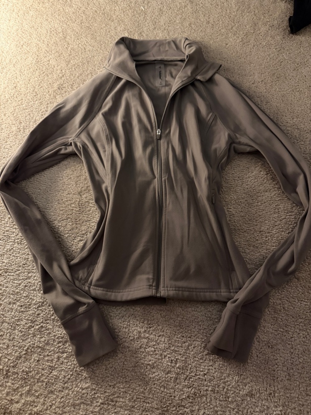 TNA Women's Taupe Zip-Up